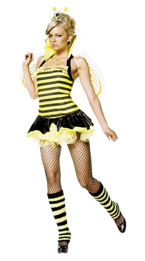 Queen Bumble Bee Sexy 4 Pc Xsm Costume