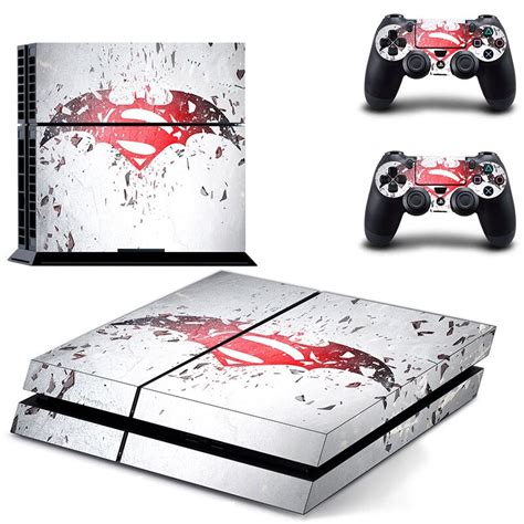 1 set console decal skin sticker for ps 4 console 2 pcs vinyl decal skin stickers for ps4