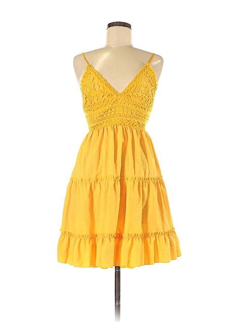 Casual Dresses Summer Dresses Dress Fits Yellow Dress Flares Polo