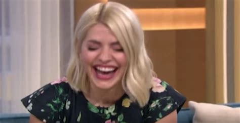 This Morning Holly Willoughby In Stitches Over Black Cock Blunder