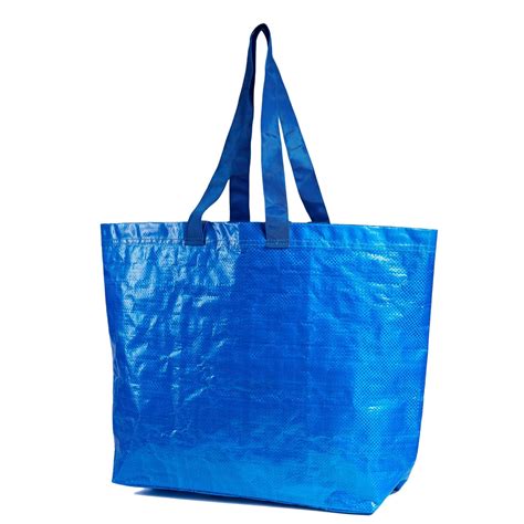 Upto 10 Kgs Woven Polypropylene Blue Carry Bag For Shopping Rs 25