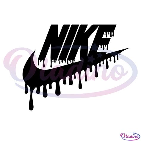 Nike Drip Logo SVG Digital File Sport Logo Svg