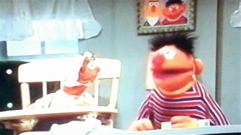 Classic Sesame Street Ernie Teaches Ernistine To Say His Name Real Better Copy Youtube