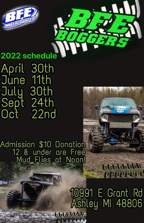 BFE Boggers: Michigan Mud Bogs (April 30-October 22, 2022) Ashley