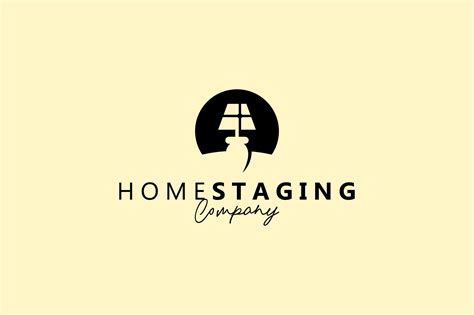 Home Staging Logo Abstract Concept Graphic By Lexlinx · Creative Fabrica