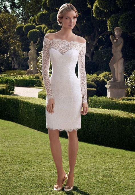 15 Elegant Short White Wedding Dresses Ideas For Your Wedding