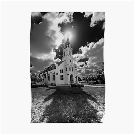 Painted Churches Of Schulenburg Texas Poster By Va103 Redbubble