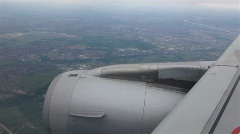 Full Downwind Approach In Budapest With Germanwings A319 May 17th
