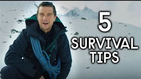 Bear Grylls Survival Tips Youtube
