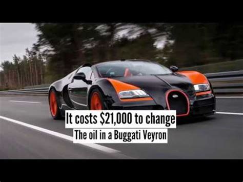 We did not find results for: Bugatti Veyron Oil Change Costs $21,000!!! We, Will ...