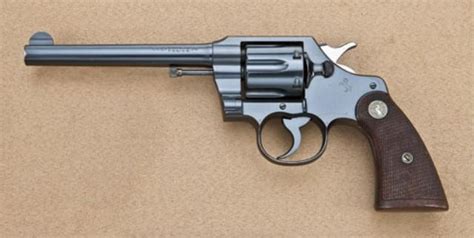 Colt Official Police 38 Special Caliber Double Action Revolver 6