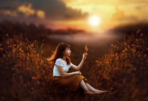 Girl In Nature Wallpapers Top Free Girl In Nature Backgrounds