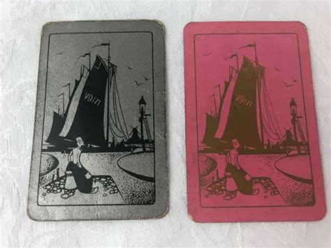 Vintage Swap Cards Playing Cards Lot Of 2 Ships 456 Picclick