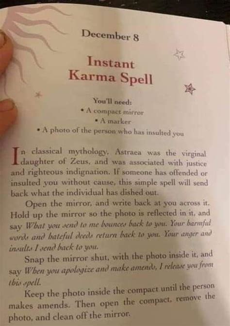 Pin By Sparkle On Magic And Spells Karma Spell Spelling Karma