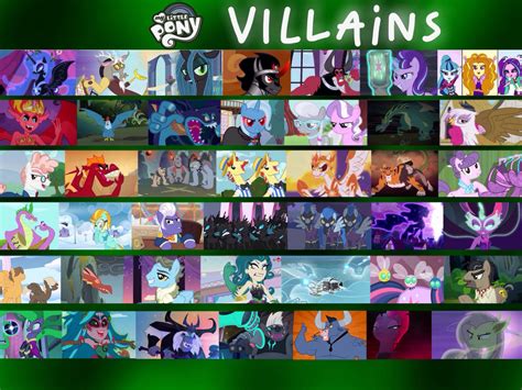 Mlp Villains By Justsomepainter11 On Deviantart