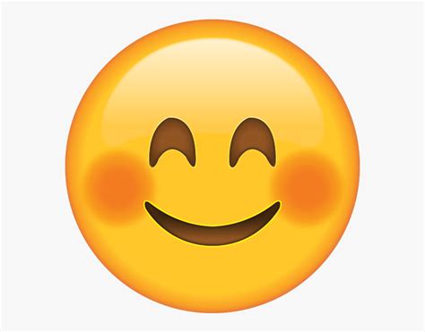 Clip Art Embarrassed Smilie Blush Emoji Free Transparent Clipart