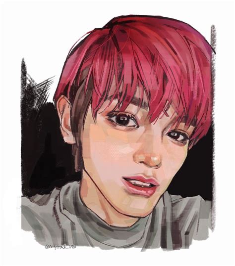Taeyong No Way Out Love Art Nct 127 Nct Dream Paint Colors Fanart Digital Art Sketch