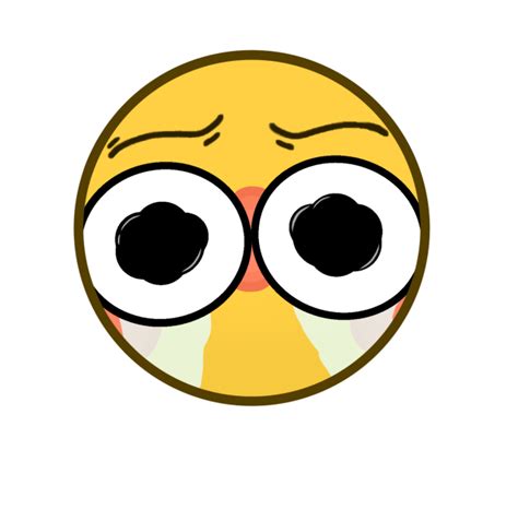 Crying Cursed Emoji Ibispaint