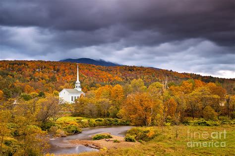 Stowe Church In Autumn Photograph By Brian Jannsen Fine Art America