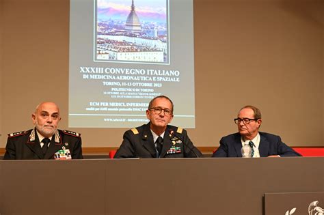 Salute la sanità aeronautica al XXXIII convegno nazionale dell Associazione Italiana di