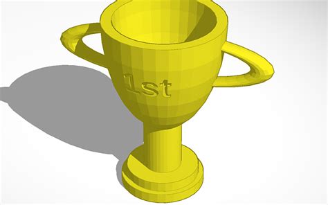 3d Design 1st Place Trophy Tinkercad