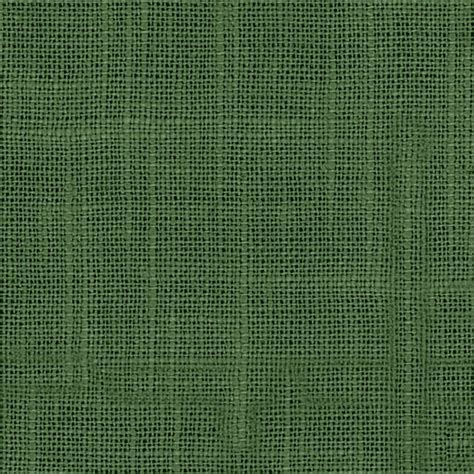 Dark Green Lightweight Linen Blend Fabric Contemporary