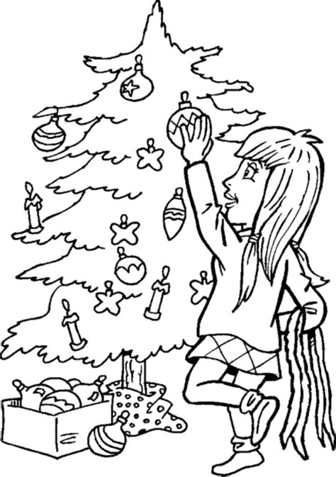 Boys Christmas Coloring Pages