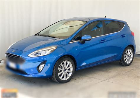 Ford Fiesta 11 75 Cv Gpl 5 Porte Titanium Desert Island Blue Nuova A