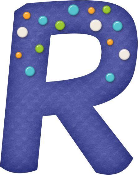 Alfabeto Azul Con Círculos De Colores Diseños De Letras Circulos