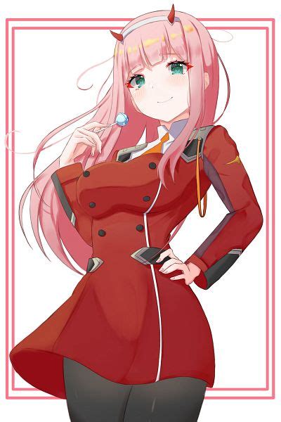 Zero Two Darling In The Franxx Mobile Wallpaper By Kano Mangaka