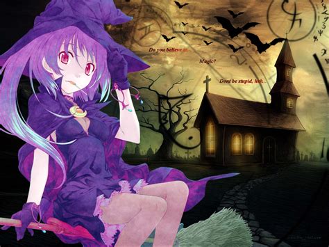 Anime Witch Wallpaper By Thelonelyneko On Deviantart