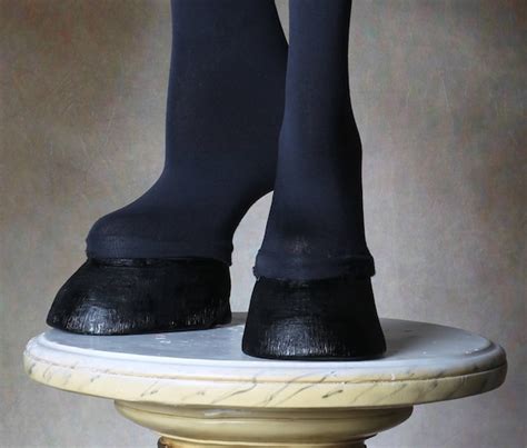 Creature Feet Unisex Horse Hoof Shoes With Thigh High Leggings Etsy