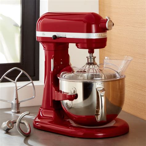 Kitchenaid Pro 600 Empire Red Stand Mixer Reviews Crate And Barrel