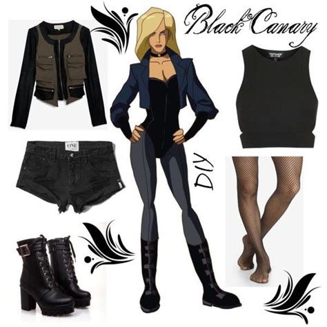 Black Canary Black Canary Costume Cosplay Outfits Movie Inspired