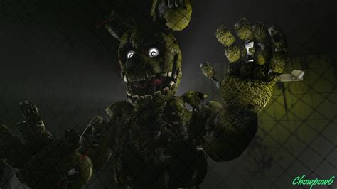 Springtrap Arent You Afraid Of Me Sfm By Chowie333 On Deviantart