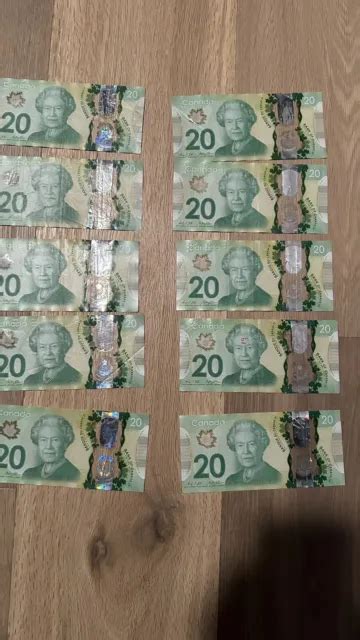 Canadian 20 Dollar Banknote 2015 Commemorative Queen Elizabeth Ll