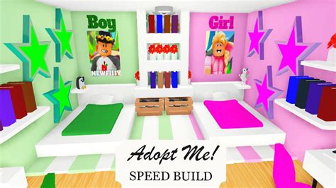 Bedroom For Kids Idea In Adopt Me Adoptme Adoptmebuild Roblox Cute