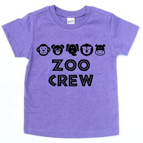 Zoo Crew Shirt Etsy Crew Shirt T Shirts For Women Shirts