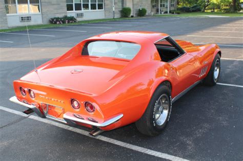 1969 Corvette Monaco Orange 350350hp T Top For Sale
