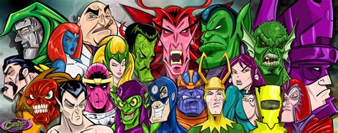 Marvel Baddies By Werecat Studios On Deviantart