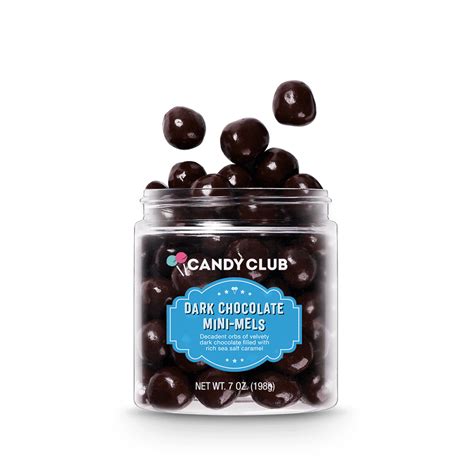 Dark Chocolate Mini Mels Candy Club