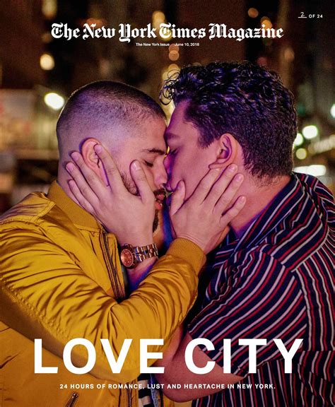 24 Kisses Around New York City In 24 Hours Published 2018 New York Times Magazine New York
