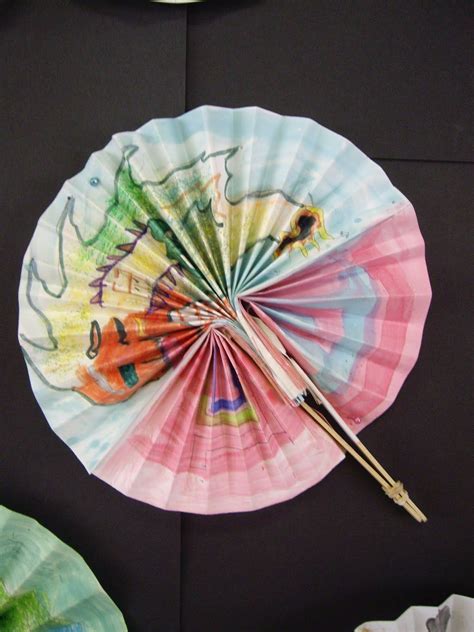 Inspiration Chinese Style Paper Fans A Few Years Ago My Grade 3