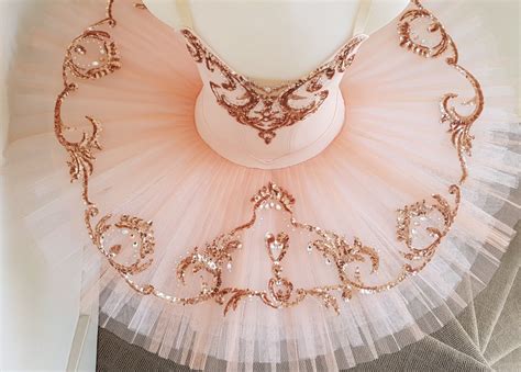 Custom Made Blush Pink Tutu With Rose Gold And Silver By JeTutus