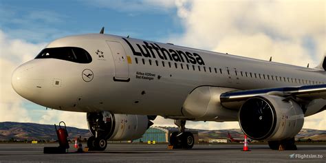 A32nx Flybywire Airbus A320neo Lufthansa D Aija 8k For Microsoft