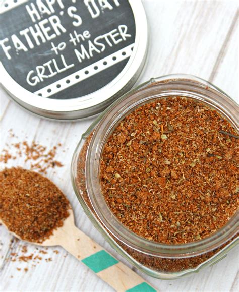 Homemade Dry Rub Recipe And Fathers Day T Happy Go Lucky