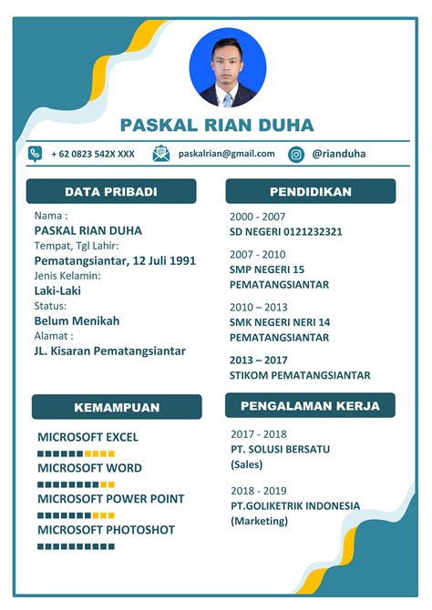 Apa Itu Curriculum Vitae Cv Berikut Arti Manfaat Dan Cara