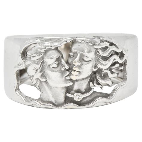 Sculptural Adam And Eve Paradise Ring For Sale At 1stdibs Adam And