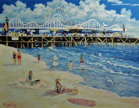 • the twilight on the pier concert series has set the santa monica night to music for 35 years. Happy Day at Santa Monica Beach and Pier Painting by Carol ...