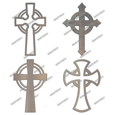 Celtic Crosses Readytocut Vector Art For Cnc Free Dxf Files